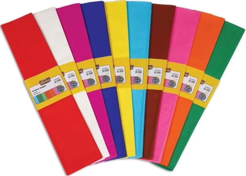 GİNZA KREPON KAĞIDI MOR 10 LU GN-304