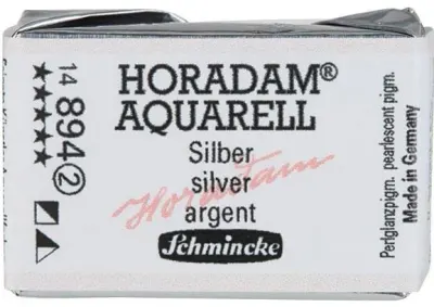 SCHMİNCKE HORADAM AQUARELL ARTİST SULU BOYA TAM TABLET SERİ 2 894 SİLVER 14894043