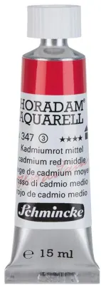 SCHMİNCKE HORADAM AQUARELL ARTİST SULU BOYA 15 ML TÜP SERİ 3 347 CADMİUM RED MİDDLE 14347006