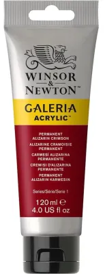 W&N AKRİLİK BOYA GALERIA 120 ML PERMANENT ALIZARIN CRIMSON 466 WN-2131466