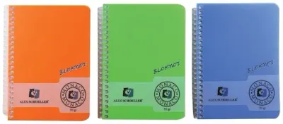 ALEX DEFTER A4 PP KAPAK SPİRALLİ 160 YP ÇİZGİLİ ALX-942