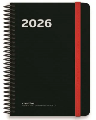 GIPTA AJANDA CREATIVE DIARY 17x24 SPİRALLİ SERT KAPAK 409-CTK