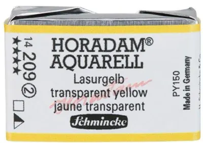 SCHMİNCKE HORADAM AQUARELL ARTİST SULU BOYA TAM TABLET SERİ 2 209 TRANSLUCENT YELLOW 14209043