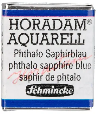 SCHMİNCKE HORADAM AQUARELL ARTİST SULU BOYA PHTHALO SAPPHİRE BLUE 1/2 TAB. 14477044