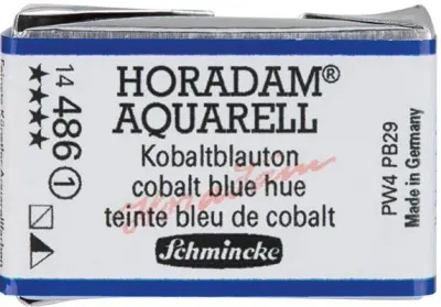 SCHMİNCKE HORADAM AQUARELL ARTİST SULU BOYA TAM TABLET SERİ 1 486 COBALT BLUE HUE 14486043