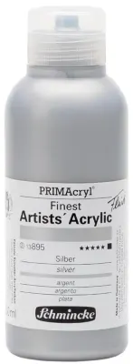 SCHMİNCKE PRİMACRYL ARTİST AKRİLİK BOYA 250 ML SERİ 2 895 SİLVER 13895027