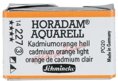 SCHMİNCKE HORADAM AQUARELL ARTİST SULU BOYA TAM TABLET SERİ 3 227 CADMİUM ORANGE LİGHT 14227043