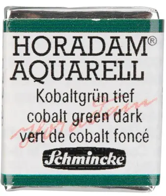 SCHMİNCKE HORADAM AQUARELL ARTİST SULU BOYA COBALT GREEN DARK 1/2 TAB. 14533044