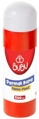 BU-BU PARMAK BOYA 250 GR. KIRMIZI BUBU-PAR013
