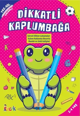BICIRIK - YAZ-SİL KİTAPLARI DİKKATLİ KAPLUMBAĞA