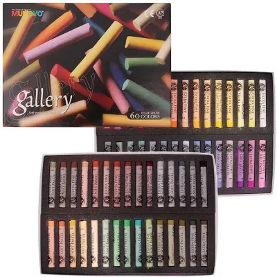 MUNGYO PASTEL BOYA GALLERY ARTIST ROUND SOFT TOZ YUVARLAK 60 LI MPA-60