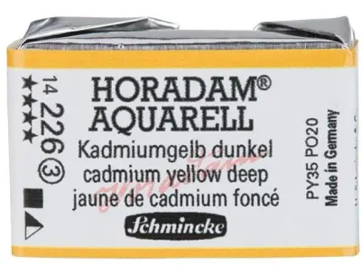 SCHMİNCKE HORADAM AQUARELL ARTİST SULU BOYA TAM TABLET SERİ 3 226 CADMİUM YELLOW DEEP 14226043