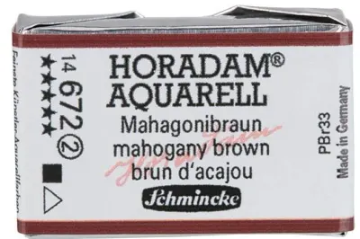 SCHMİNCKE HORADAM AQUARELL ARTİST SULU BOYA TAM TABLET SERİ 2 672 MAHOGANY BROWN 14672043