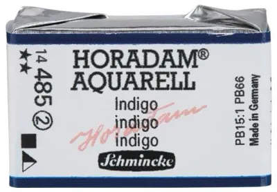SCHMİNCKE HORADAM AQUARELL ARTİST SULU BOYA TAM TABLET SERİ 2 485 INDİGO 14485043