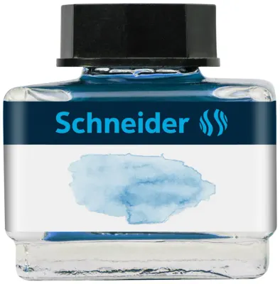 SCHNEIDER DOLMA KALEM  MÜREKKEBİ CAM ŞİŞE 15 ML 6933 BUZ MAVİSİ SCD302