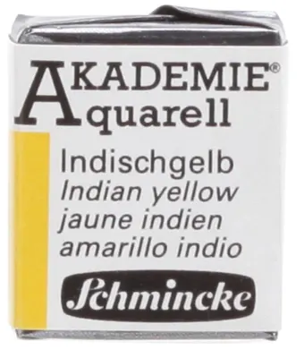 SCHMİNCKE AKADEMİE AQUARELL YARIM TABLET SULU BOYA 225 INDİAN YELLOW 16225044