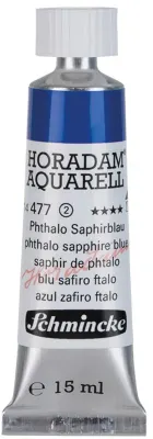 SCHMİNCKE HORADAM AQUARELL ARTİST SULU BOYA 15 ML TÜP SERİ 2 477 PHTHALO SAPPHİRE BLUE 14477006