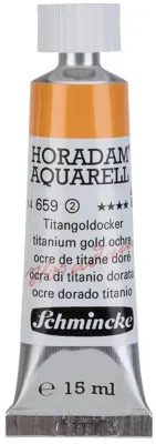SCHMİNCKE HORADAM AQUARELL ARTİST SULU BOYA 15 ML TÜP SERİ 2 659 TİTANİUM GOLD OCHRE 14659006