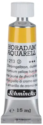 SCHMİNCKE HORADAM AQUARELL ARTİST SULU BOYA 15 ML TÜP SERİ 2 213 CHROME YELLOW DEEP NO LEAD 14213006
