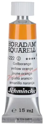 SCHMİNCKE HORADAM AQUARELL ARTİST SULU BOYA 15 ML TÜP SERİ 2 222 YELLOW ORANGE 14222006