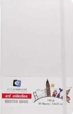 ALEX SKETCH DEFTERİ 13x21 ART COLLECTION 140 GR BEYAZ 80 YP ALX-9024