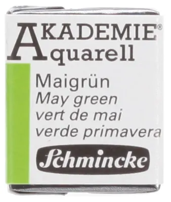 SCHMİNCKE AKADEMİE AQUARELL YARIM TABLET SULU BOYA 552 MAY GREEN 16552044