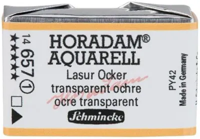 SCHMİNCKE HORADAM AQUARELL ARTİST SULU BOYA TAM TABLET SERİ 1 657 TRANSPARENT OCHRE 14657043
