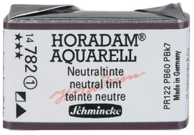 SCHMİNCKE HORADAM AQUARELL ARTİST SULU BOYA TAM TABLET SERİ 1 782 NEUTRAL TİNT 14782043