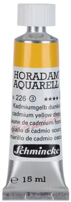 SCHMİNCKE HORADAM AQUARELL ARTİST SULU BOYA 15 ML TÜP SERİ 3 226 CADMİUM YELLOW DEEP 14226006