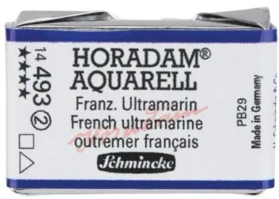 SCHMİNCKE HORADAM AQUARELL ARTİST SULU BOYA TAM TABLET SERİ 2 493 FRENCH ULTRAMARİNE 14493043
