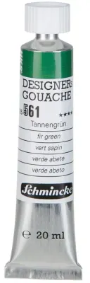 SCHMİNCKE HKS DESİGNERS' GOUACHE GUAJ BOYA 20 ML TÜP 561 FİR GREEN 25561007