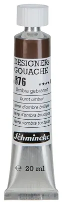 SCHMİNCKE HKS DESİGNERS' GOUACHE GUAJ BOYA 20 ML TÜP 676 BURNT UMBER 25676007