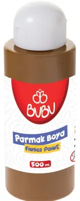 BU-BU PARMAK BOYA 500 GR. KAHVERENGİ BUBU-PAR011