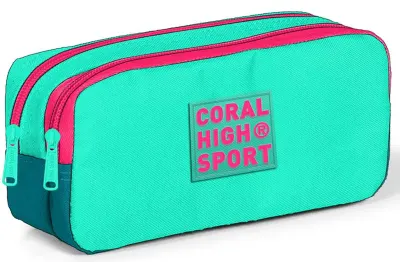 YAYGAN KALEM ÇANTASI CORAL HIGH SPORT İKİ BÖLMELİ 22264
