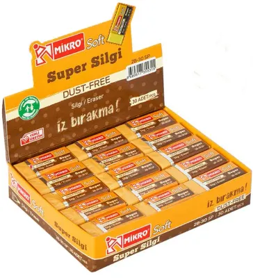 MİKRO SİLGİ 2B-30SP SOFT SÜPER 30 LU KUTU