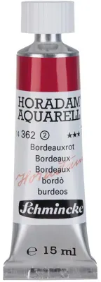 SCHMİNCKE HORADAM AQUARELL ARTİST SULU BOYA 15 ML TÜP SERİ 2 362 BORDEAUX 14362006