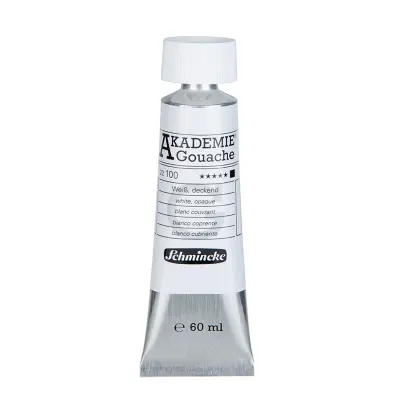 SCHMİNCKE AKADEMİE GUAJ BOYA 60 ML 100 WHİTE OPAQUE 22100011