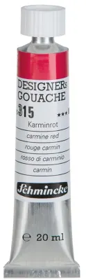 SCHMİNCKE HKS DESİGNERS' GOUACHE GUAJ BOYA 20 ML TÜP 315 CARMİNE RED 25315007