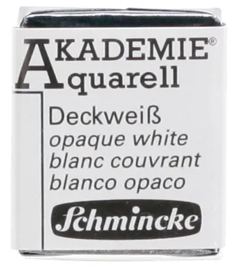 SCHMİNCKE AKADEMİE AQUARELL YARIM TABLET SULU BOYA 111 OPAQUE WHİTE 16111044
