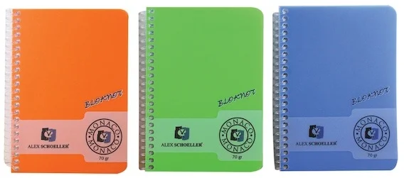 ALEX DEFTER A4 PP KAPAK SPİRALLİ 120 YP ÇİZGİLİ  ALX-614