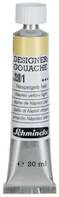 SCHMİNCKE HKS DESİGNERS' GOUACHE GUAJ BOYA 20 ML TÜP 201 NAPLES YELLOW LİGHT 25201007
