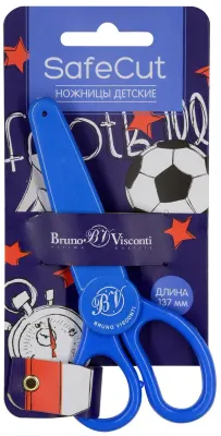 BRUNO VISCONTI ÇOCUK MAKASI SAFE CUT 13.7 Cm. KORUYUCULU 60-0028/01
