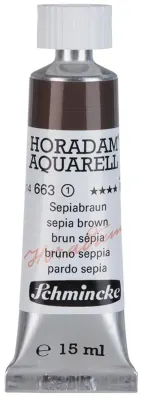 SCHMİNCKE HORADAM AQUARELL ARTİST SULU BOYA 15 ML TÜP SERİ 1 663 SEPİA BROWN 14663006