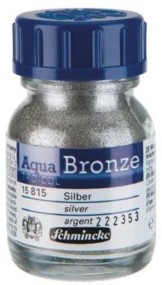 SCHMİNCKE AQUA BRONZE SULU BOYA YALDIZ PİGMENT 20 ML 815 SİLVER 15815032