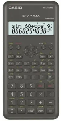 CASIO HESAP MAKİNESİ BİLİMSEL FX-350MS-2-W-DH-F