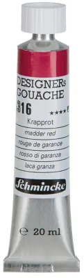 SCHMİNCKE HKS DESİGNERS' GOUACHE GUAJ BOYA 20 ML TÜP 316 MADDER RED 25316007