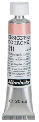 SCHMİNCKE HKS DESİGNERS' GOUACHE GUAJ BOYA 20 ML TÜP 311 NAPLES YELLOW REDDİSH 25311007