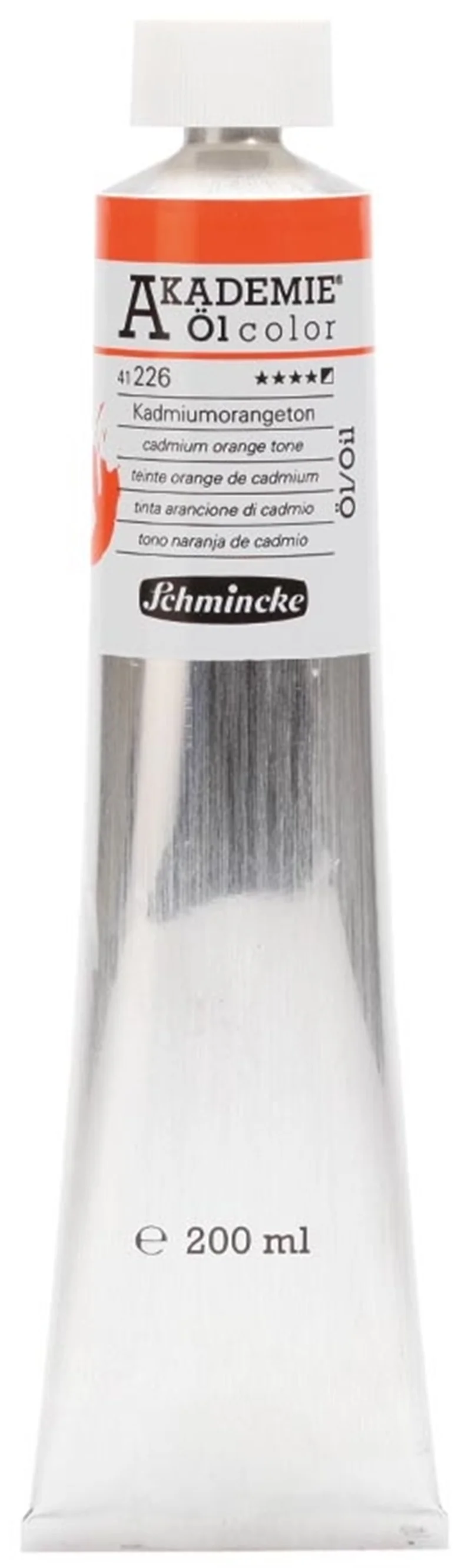 SCHMİNCKE AKADEMİE ÖL COLOR YAĞLI BOYA 200 ML SERİ 1 226 CADMİUM ORANGE HUE 41226015