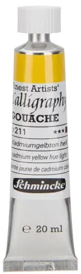 SCHMİNCKE CALLİGRAPHY GOUACHE ARTİST GUAJ BOYA 20 ML TÜP 211 CADMİUM YELLOW HUE LİGHT 27211007