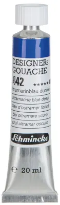 SCHMİNCKE HKS DESİGNERS' GOUACHE GUAJ BOYA 20 ML TÜP 442 ULTRAMARİNE BLUE DEEP 25442007